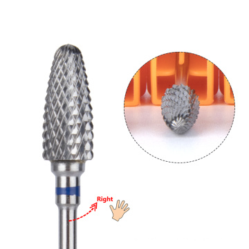 Professional Electric Nail Cutters Nail Burrs Brrel Carbide Tungsten Nail Drill Bits